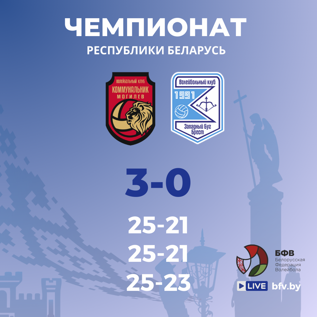 КОММУНАЛЬНИК-МОГИЛЕВ - ЗАПАДНЫЙ БУГ